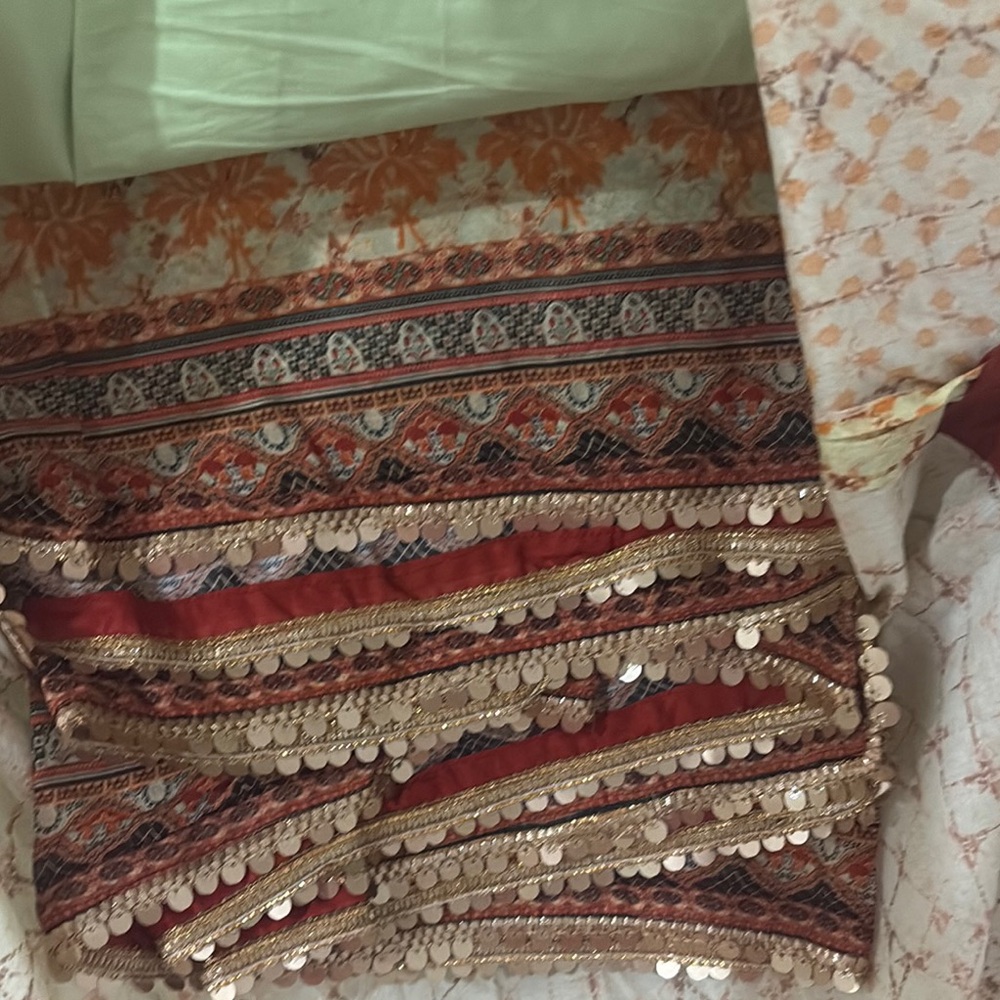 Indian Pakistani 3 pc suit size L - Picture 7 of 7